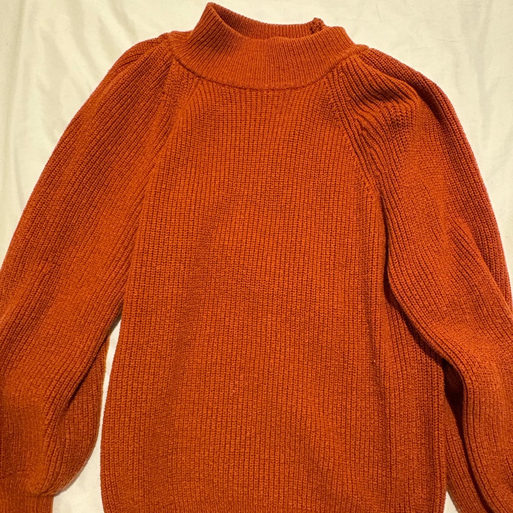 Cozy Orange Women's Sweater